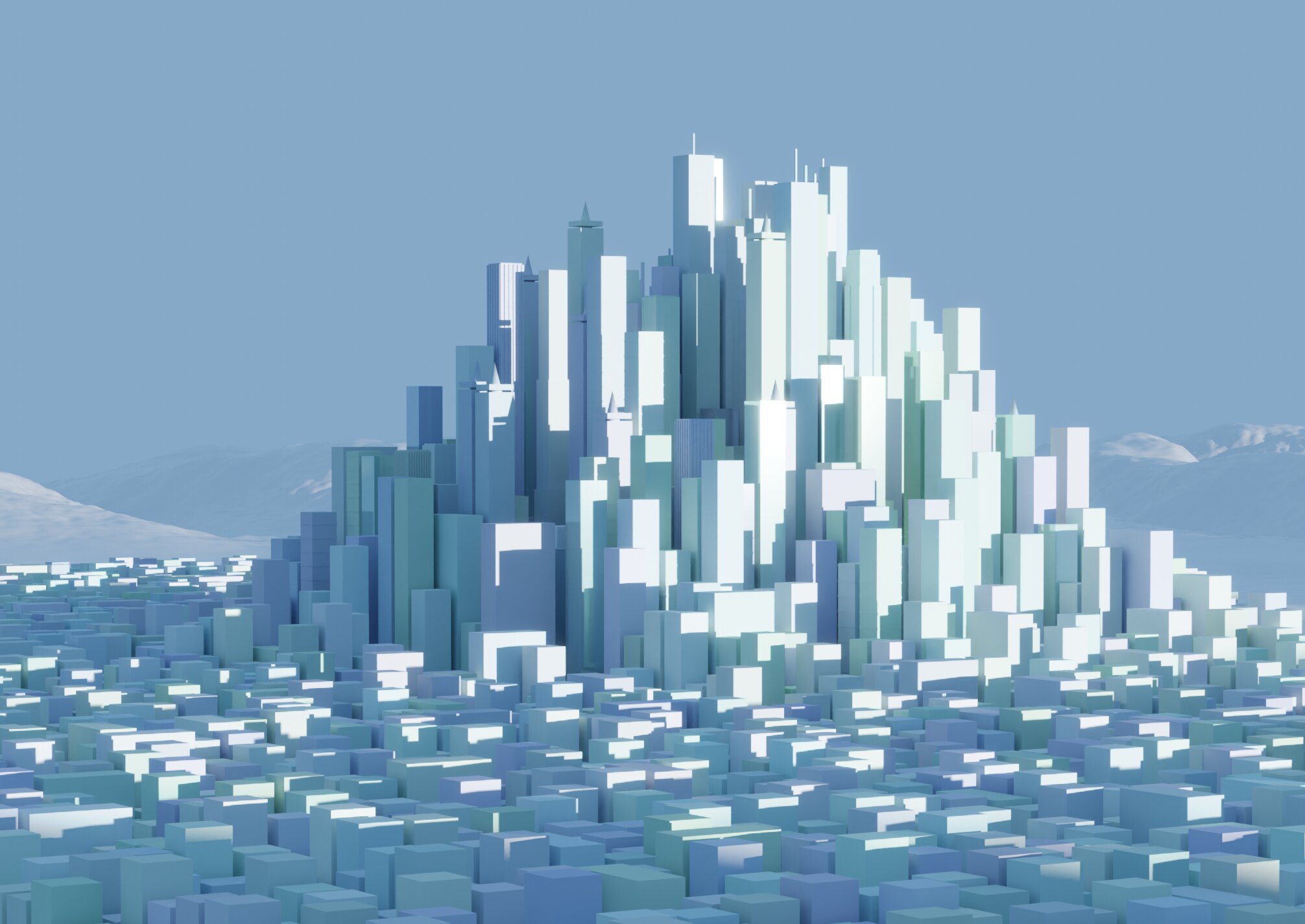 City Scripting in Blender